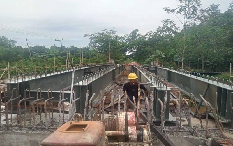 Jembatan Girder C15 Kalimantan Tengah